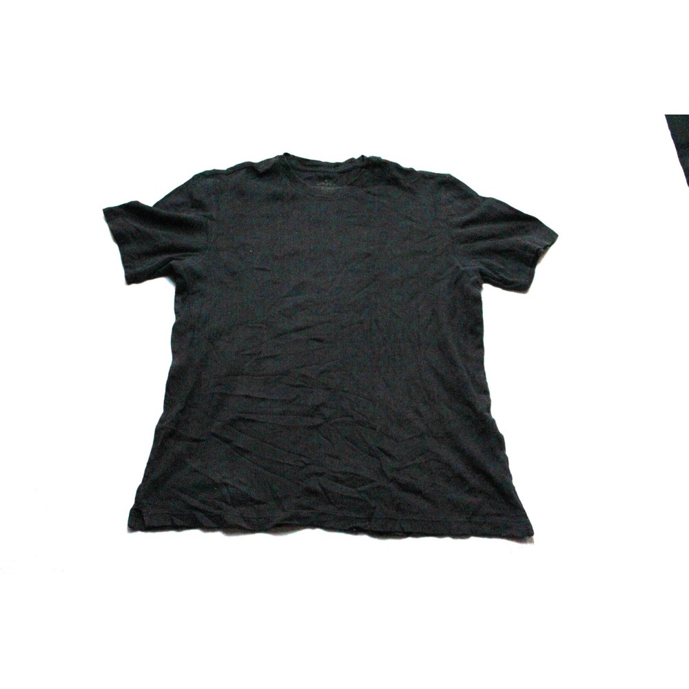 Vince T-Shirt Mens Small Black Excellent Short Sleeve Solid Cotton Tee